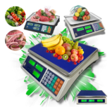 Balança 40kg Digital Eletrônica Alta Precisão Bateria Bivolt