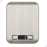 Balança de Cozinha Digital Inox 10kg Portátil