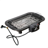 Churrasqueira Elétrica Grelha Anti Fumaça 2000w Rotativa