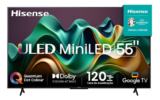 Hisense Smart TV 55U6N 4K Mini LED Google TV