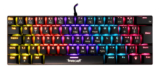 TGT Sherman V3 C1 Teclado Mecânico Rainbow ABNT2 Switch Vermelho