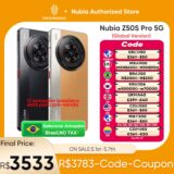 (Armazem Brasil)  Nubia-Z50S Pro 5G