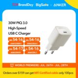 Carregador Anker Nano USB-C 30W