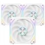 Kit Fan SuperFrame Cyclone V2 ARGB 3 Unidades 120mm
