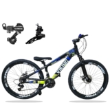 Bike VikingX Tuff 25 Câmbios Shimano Aro 26 com Freios a Disco 21v
