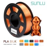 SUNLU SILK PLA 3D  Filamento para impressora