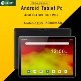 Tablet BDF 4/64GB, Tela 10.1″ IPS, WI-Fi + Dual SIM