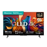 Smart TV Hisense 50″ QLED 4K Q6N Google com HDR10+ e Dolby Atmos