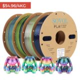 (Armazem Brasil)  Filamento Sovol Silk Rainbow 1KG