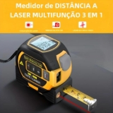 Medidor Laser 3 em 1 5m
