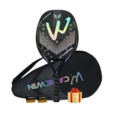 Camewin Raquete Beach Tennis 3K Fibra de Carbono