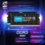 Memória RAM para Notebook Crucial 16GB DDR5 5600MHz