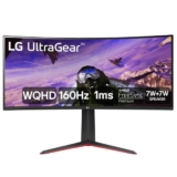 Monitor LG 34″, Quad HD Ultrawide, VA, 160Hz, 1ms