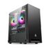 Gabinete Gamer Segotep Flexi 1 Mid Tower ATX Lateral em Vidro Preto