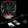 Cooler de CPU GameMax Gamma 500 ARGB + Controle Remoto