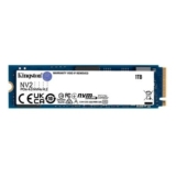 SSD 1 TB Kingston NV2, M.2 2280 PCIe, NVMe, Leitura: 3500 MB/s e Gravação: 2100 MB/s – SNV2S/1000G